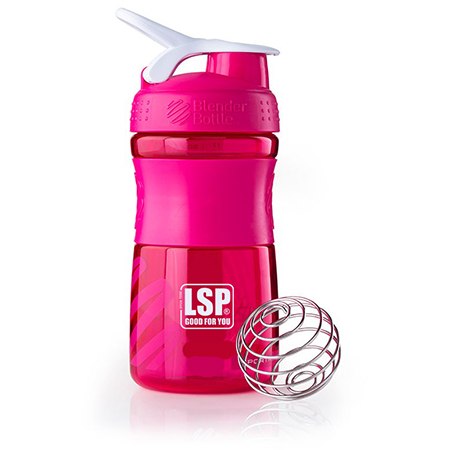 Blender Bottle LSP 20 oz 600 ml růžový